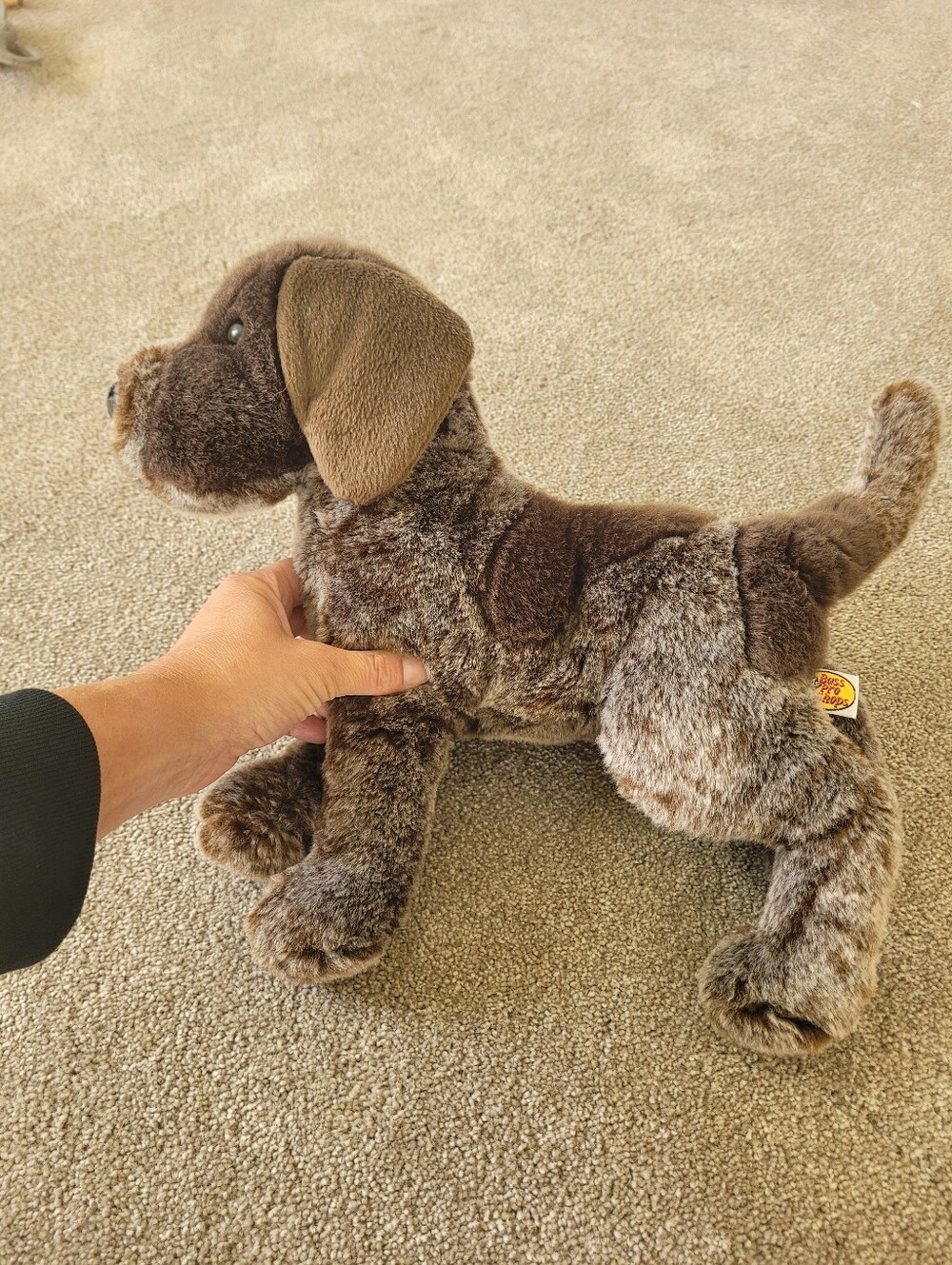 Bass Pro Shop Cabelas German Short Hair Pointer Dog Stuffed Animal